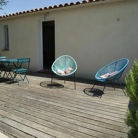 Studio Avec Piscine Corbere Exterior photo